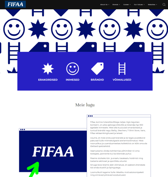FIFAA AS Career site
