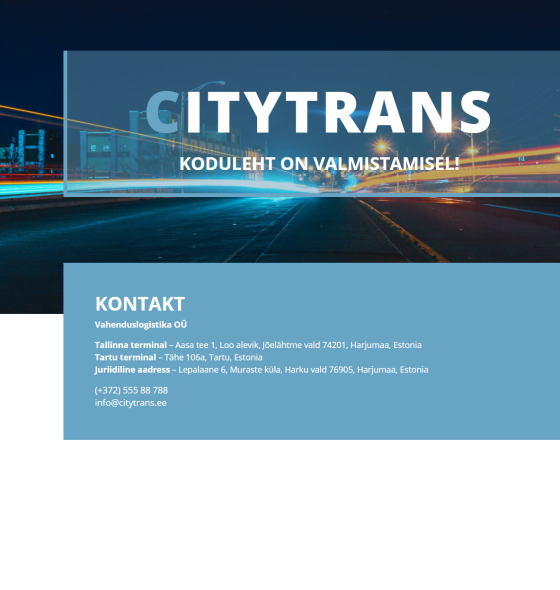 Citytrans maandumisleht